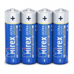 Батарейка алкалиновая Mirex - АА - 1,5 V - LR6 - 1 шт Батарейка алкалиновая Mirex - АА - 1,5 V - LR6 - 1 шт