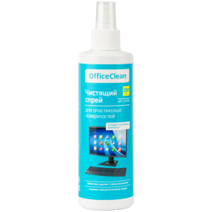 Чистящий спрей OfficeClean для пластиковых поверхностей, компьютеров, телефонов, факс-аппаратов и другой оргтехники