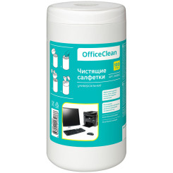 Туба с чистящими салфетками OfficeClean - Универсальные - 100 штук