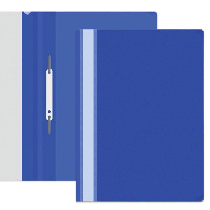 Скоросшиватель OfficeFile пластиковый - А4 - 180 мкм - Синий