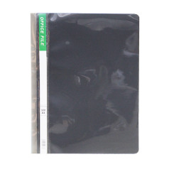 Скоросшиватель OfficeFile пластиковый - А4 - 180 мкм - Чёрный