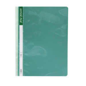 Скоросшиватель OfficeFile пластиковый - А4 - 180 мкм - Зелёный