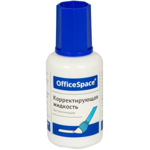 Корректор жидкий OfficeSpace - 12 мл - С кисточкой