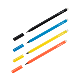 Карандаш OfficeSpace Endless line - Чернографитный - HB - С ластиком