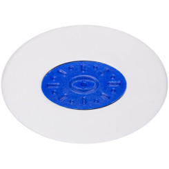 Ластик с держателем OfficeSpace Profi овальный - 42*30*9 мм - Белый