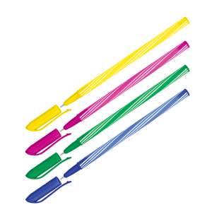 Ручка шариковая OfficeSpace Spiny - 0,7 мм - Синяя