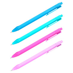 Авторучка шариковая OfficeSpace Light Trio - 0,7 мм - Синяя