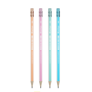 Карандаш Berlingo Triangle ultra - Чернографитный - HB - С ластиком - Заточен