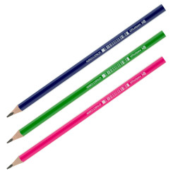 Карандаш простой трехгранный OfficeSpace - НB - Без ластика