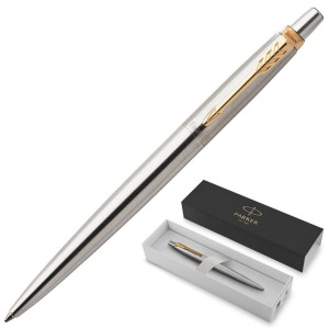 Авторучка шариковая Parker Jotter Core Stainless Steel - Синяя