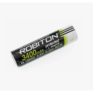 Батарейка аккумуляторная Robiton Li-Рol - AA - 3,7 V - 3400 мАч - 1 шт