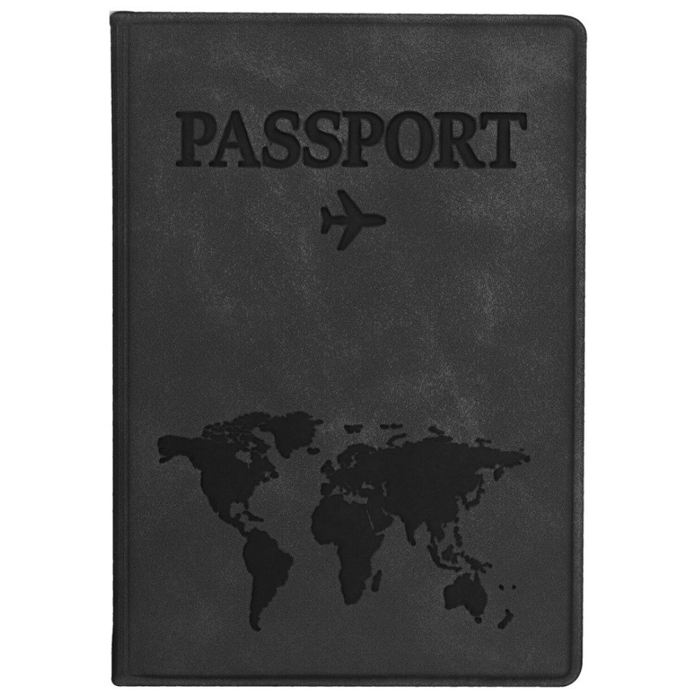 Обложка для паспорта Staff Passport - Экокожа - Графитовая Обложка для паспорта Staff Passport - Экокожа - Графитовая