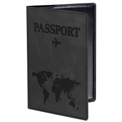 Обложка для паспорта Staff Passport - Экокожа - Графитовая Обложка для паспорта Staff Passport - Экокожа - Графитовая