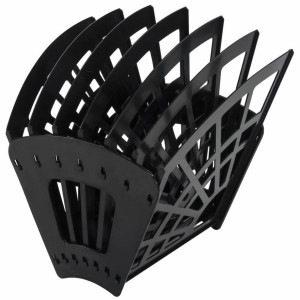 Лоток для бумаг веерный Staff - 6 отделений - Черный