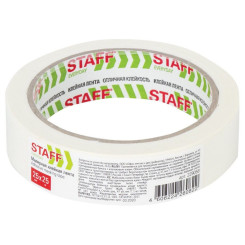 Скотч бумажный малярный Staff - 25 мм*25 м