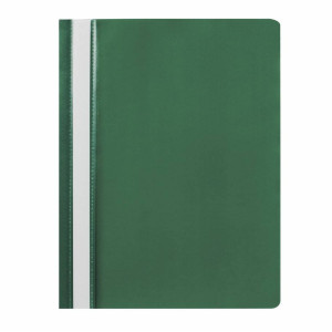 Скоросшиватель пластиковый Staff - А4 - 120 мкм - Зелёный