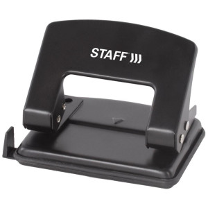Дырокол Staff Manager металлический - 20 листов - Черный