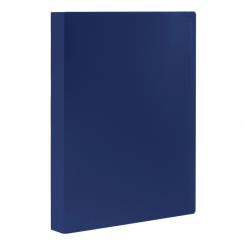 Папка пластиковая Staff - 30 файлов - 500 мкм - Синяя