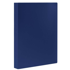 Папка пластиковая Staff - 80 файлов - 700 мкм - Синяя