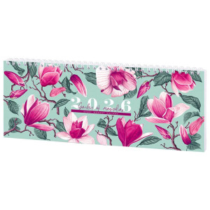 Планинг датированный Staff Сад магнолий - 285*112 мм - На спирали - 64 листа