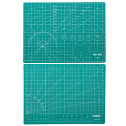 Коврик для резки Deli с разметкой - A4 - Зеленый