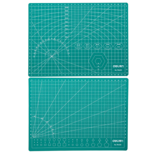 Коврик для резки Deli с разметкой - A4 - Зеленый
