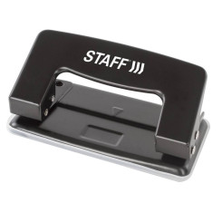 Дырокол Staff Everyday металлический - 10 листов - Чёрный
