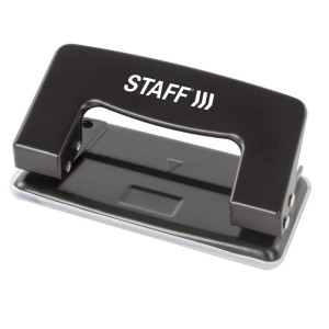 Дырокол Staff Everyday металлический - 10 листов - Чёрный