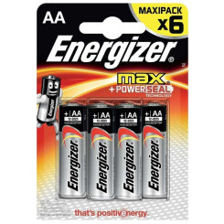 Батарейки алкалиновые Energizer Power LR6 - АА - 1,5В - 4 штуки