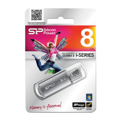 USB-флешка SiliconPower - 8 ГБ - Хром