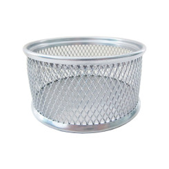 Подставка канцелярская Gross - Металлическая - Круглая - Серебро Подставка канцелярская Gross - Металлическая - Круглая - Серебро