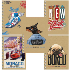 Тетрадь Школярик - А6 - 80 листов - Клетка - Рисунок 6027 Тетрадь Школярик - А6 - 80 листов - Клетка - Рисунок 6027