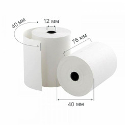 Кассовая лента - 76*12 мм - 40 м - Офсет Кассовая лента - 76*12 мм - 40 м - Офсет