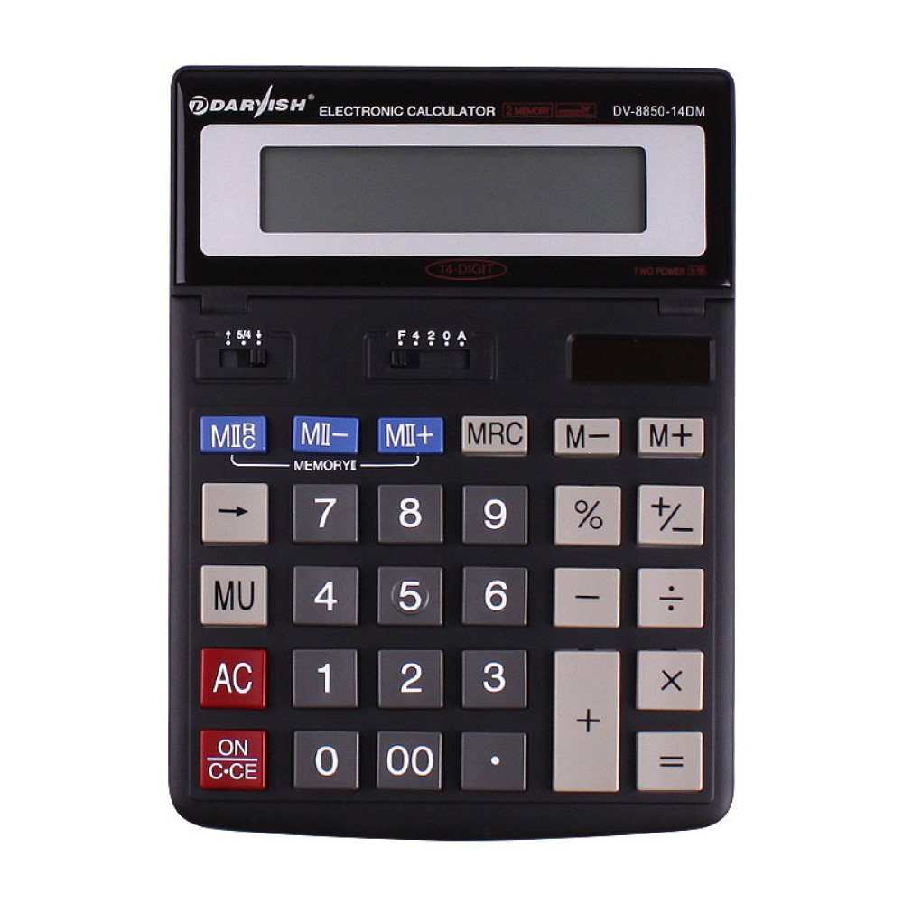 Калькулятор Darvish DV-8850-14DM - 14 разрядов Калькулятор Darvish DV-8850-14DM - 14 разрядов