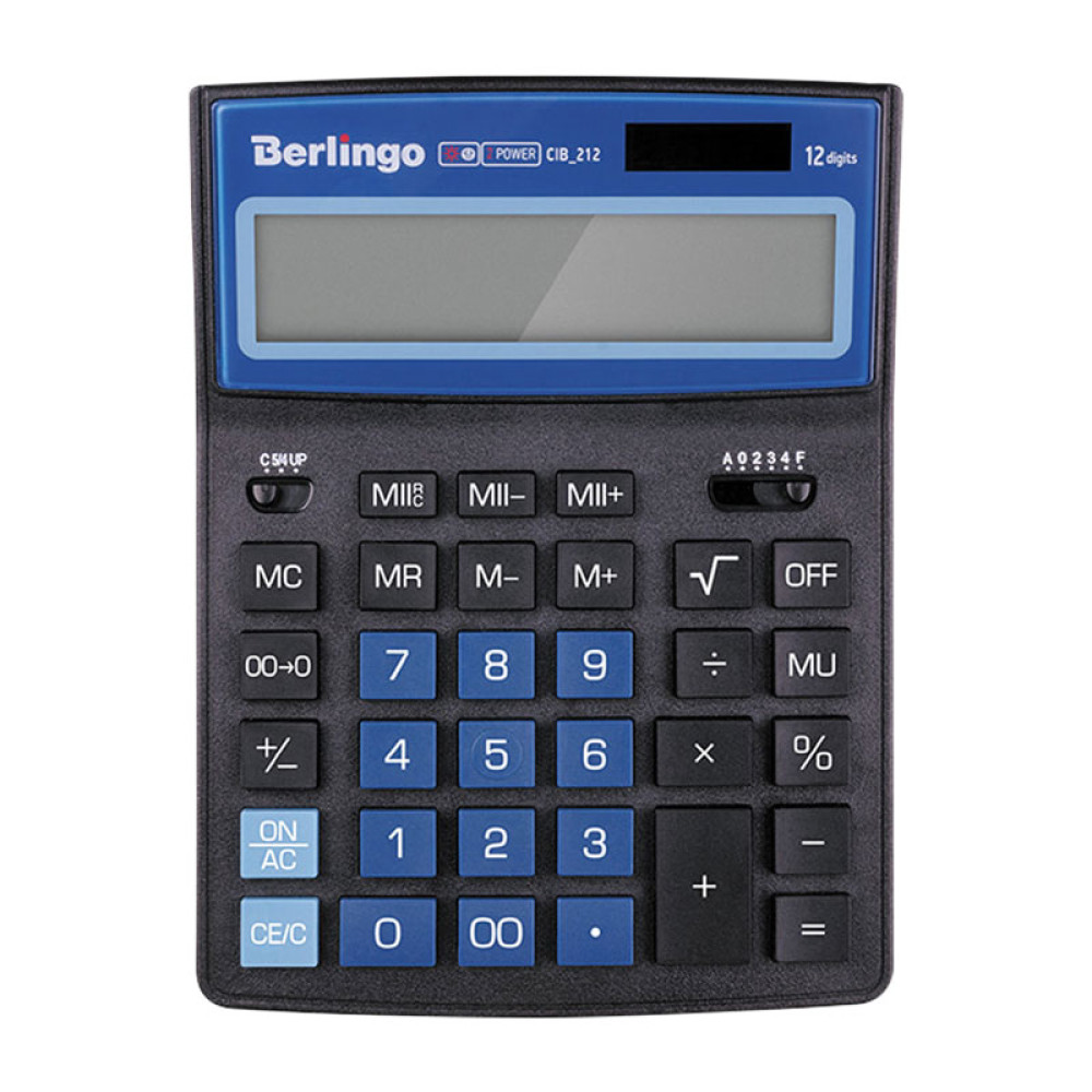 Калькулятор настольный Berlingo City Style - 12 разрядный Калькулятор настольный Berlingo City Style - 12 разрядный