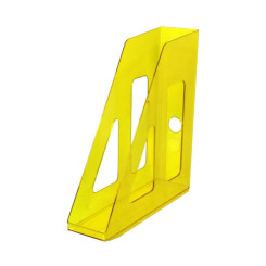 Лоток вертикальный Стамм Актив - Пластик - Желтый Лоток вертикальный Стамм Актив - Пластик - Желтый