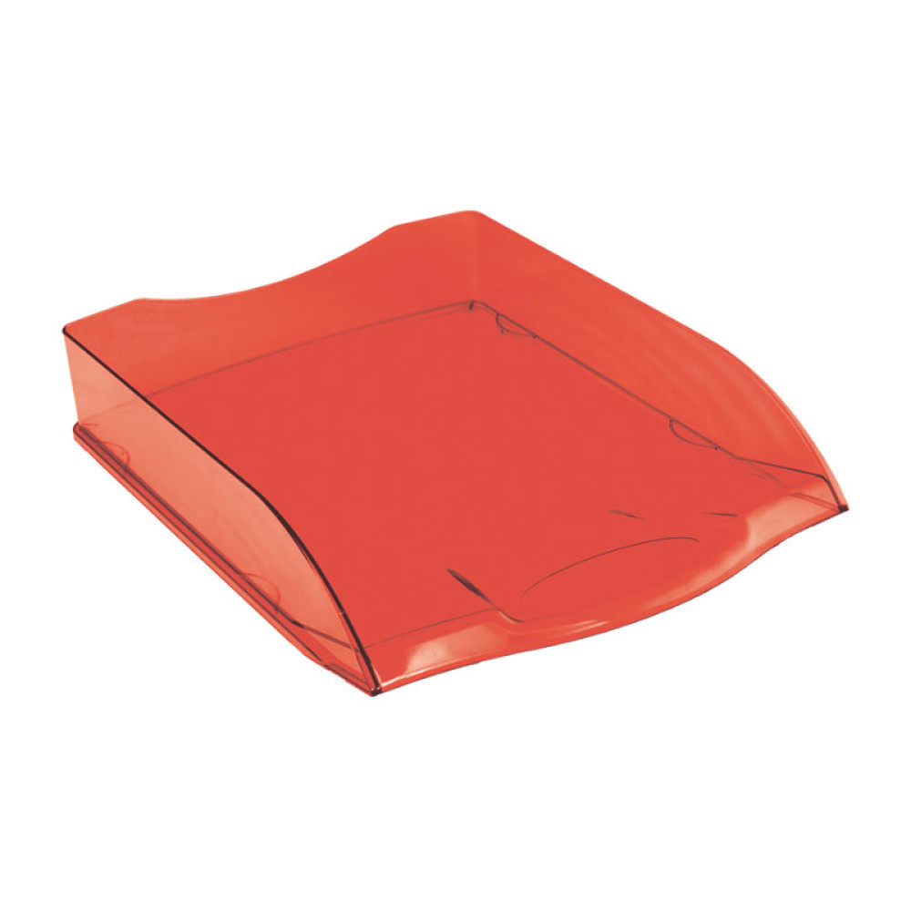 Лоток горизонтальный OfficeSpace Colorful - Красный - 1 шт Лоток горизонтальный OfficeSpace Colorful - Красный - 1 шт