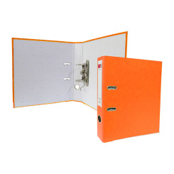 Папка-регистратор Deli - 75 мм - Оранжевый Папка-регистратор Deli - 75 мм - Оранжевый