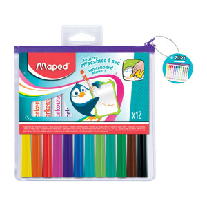 Маркер для белых досок Maped Marker Pep's - 1,5 мм - 12 цветов