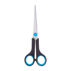 Ножницы OfficeSpace - 17,1 см - Европодвес - ПВХ чехол Ножницы OfficeSpace - 17,1 см - Европодвес - ПВХ чехол