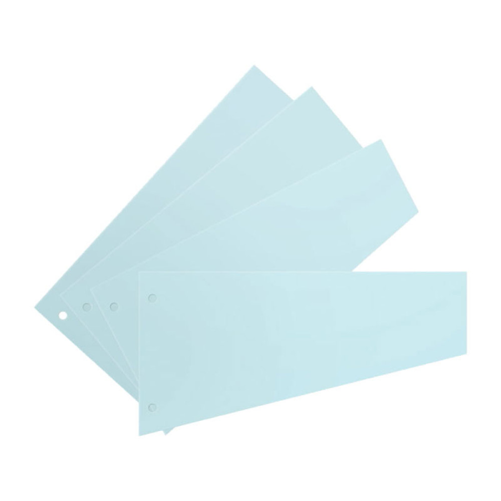 Разделитель листов OfficeSpace - 230*120мм - 100 листов - Трапеция - Голубой Разделитель листов OfficeSpace - 230*120мм - 100 листов - Трапеция - Голубой