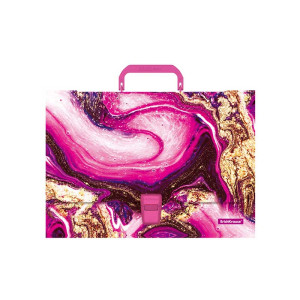 Портфель пластиковый Erich Krause Marble Amethyst - А4
