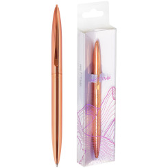 Авторучка шариковая Meshu Rose gold - 1 мм - Синяя