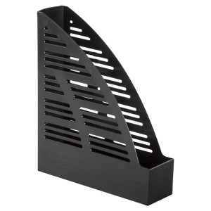 Лоток вертикальный Brauberg Standard - Пластик - Черный