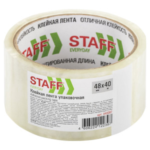 Скотч канцелярский прозрачный Staff - 48 мм - 40 м