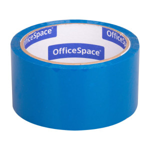 Скотч упаковочный OfficeSpace - 45 мкм - 48 мм - 40 м - Синий
