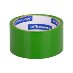 Скотч упаковочный OfficeSpace - 45 мкм - 48 мм - 40 м - Зеленый