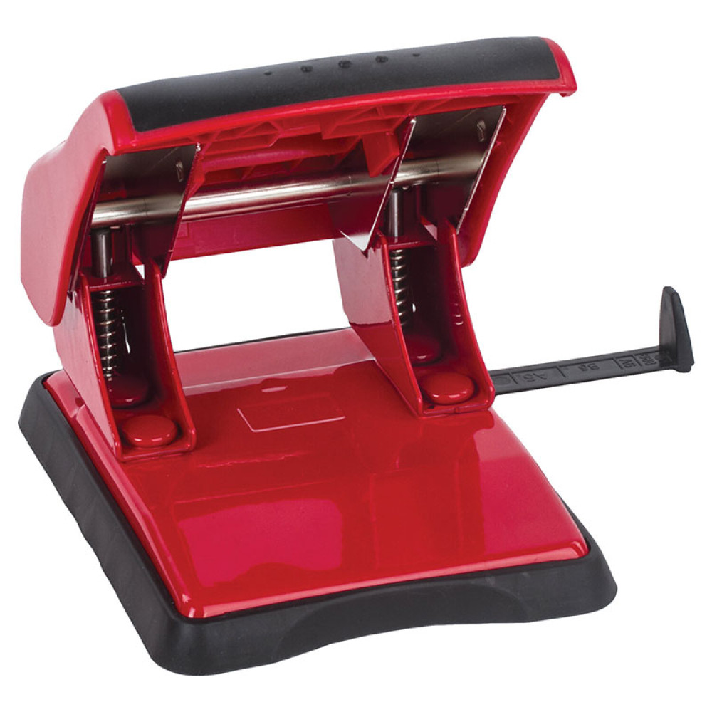 Дырокол Brauberg Jet Pro - 40 листов - Красно-черный Дырокол Brauberg Jet Pro - 40 листов - Красно-черный