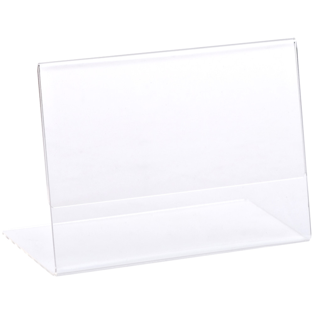 Подставка для рекламы OfficeSpace - А6 - Горизонтальная - Односторонняя Подставка для рекламы OfficeSpace - А6 - Горизонтальная - Односторонняя