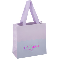 Пакет подарочный Meshu Wave Lilac - 20*20*10 см